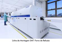 Linha de Montagem SMT: Forno de Refusão